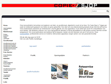 Tablet Screenshot of copie-sjop.nl